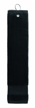 Logo trade business gift photo of: Cotton golf towel with hanger